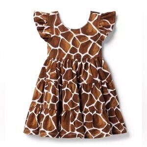 Janie and Jack giraffe dress Sz 7